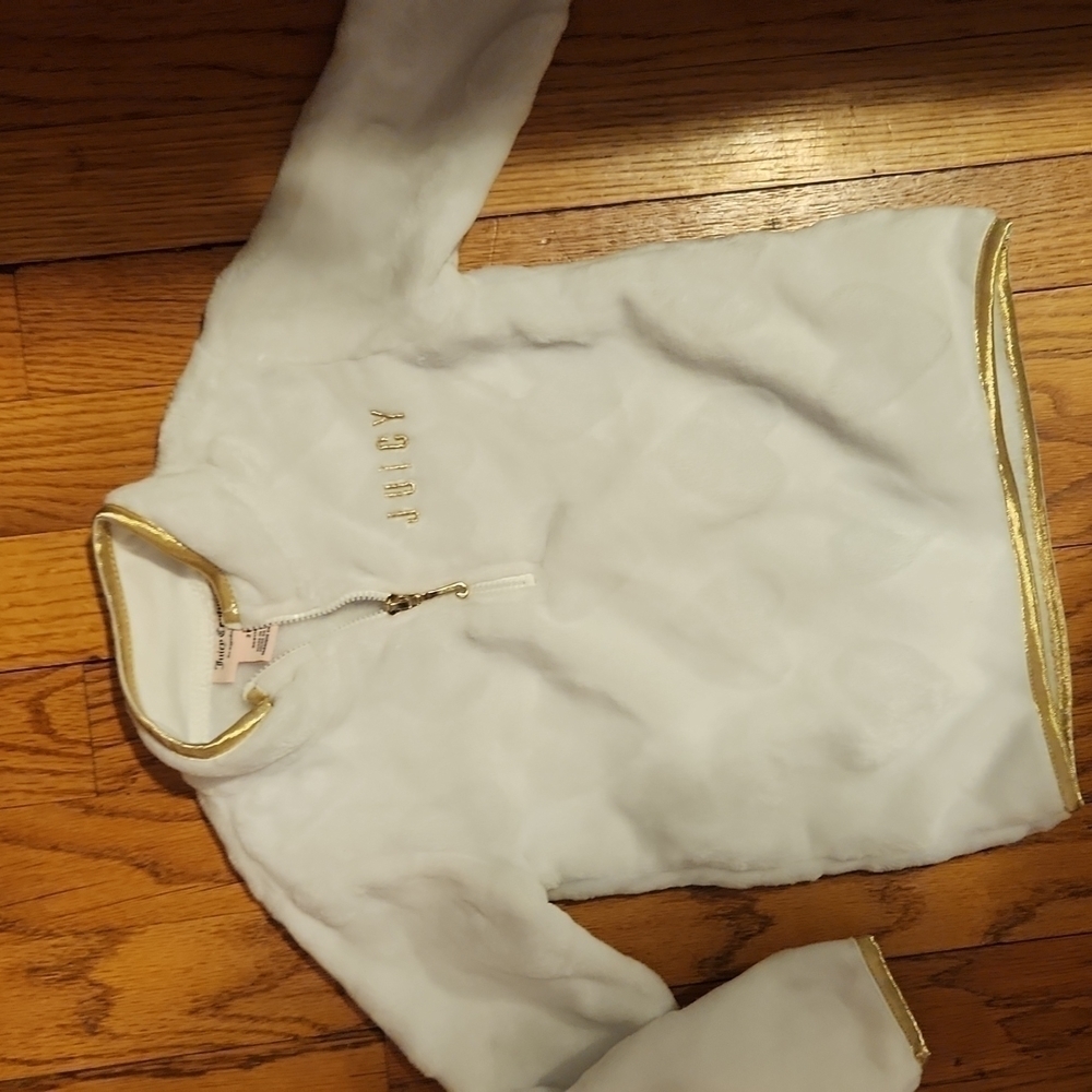 𝅺JUICY Couture fleece pullover girl size 2T